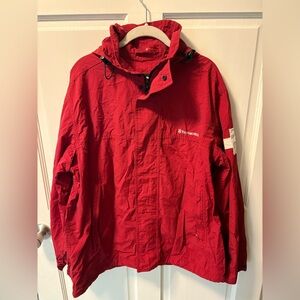 Victorinox red wind type SA-1 original Swiss packable men’s jacket size l large